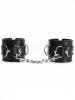Sex kajdanki black wrist cuffs